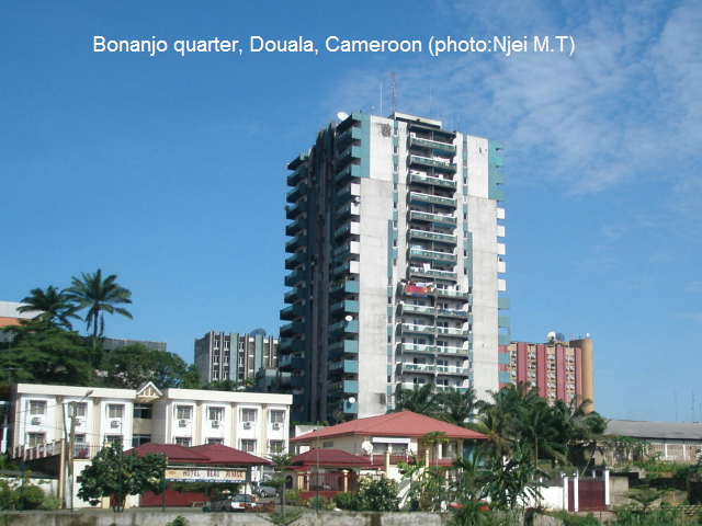Bonanjo quarter, Douala, Cameroon (photo:Njei M.T)